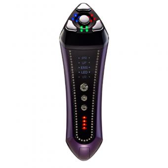 Multifunctional 5in1 Cordless Anti-Aging Device Beauty Instrument, IPR, EMS, LED and Vibration for Face Lift, Firm, Clear Acne, Reduce Wrinkles