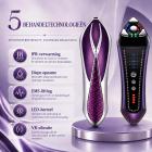 Multifunctioneel 5-in-1 Draadloos Anti-Aging Schoonheidsapparaat met IPR, EMS, LED en Vibratie – voor Gezichtslifting, Huidversteviging, Acnevermindering en Rimpelreductie