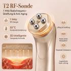 FREYARA RF EMS LED Anti-Aging Gesichtsgerät für Zuhause – Faltenreduzierung, Hautstraffung, Lifting & Hautverjüngung für strahlende Haut