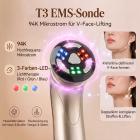 FREYARA RF EMS LED Anti-Aging Gesichtsgerät für Zuhause – Faltenreduzierung, Hautstraffung, Lifting & Hautverjüngung für strahlende Haut