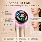FREYARA SkinFusion Pro Sistema Profesional RF + EMS + LED con 3 Cabezales Intercambiables para el Cuidado Facial Avanzado