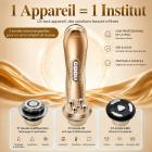 FREYARA Appareil anti-âge RF + EMS + LED Triple Technologie pour usage à domicile – lift, raffermissement, réduction des rides et éclat de la peau