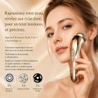 FREYARA Appareil anti-âge RF + EMS + LED Triple Technologie pour usage à domicile – lift, raffermissement, réduction des rides et éclat de la peau