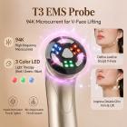 FREYARA Appareil anti-âge RF + EMS + LED Triple Technologie pour usage à domicile – lift, raffermissement, réduction des rides et éclat de la peau