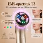 FREYARA Ultiem RF + EMS + LED 3-in-1 Anti-Aging Gezichtsverzorgingsapparaat voor Thuisgebruik – voor Rimpelverwijdering, Lifting, Huidverstrakking, Versteviging en een Stralende Huid