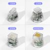 Gold-RF-Microneedling-Aufsatz, Set aus vier: 1 * 10Pin, 1 * 25Pin, 1 * 64Pin, 1 * Nanoneedling-Aufsatz