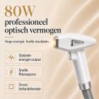 LASER Hair Removal 808 Professioneel 80W 808nm Diodelaserapparaat voor Permanente en Pijnloze Ontharing met Ice-Cooling – Gouden Lasergolflengte