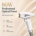 LASER - Hair Removal 808,Professional 80W Ice-Cooling Laser Hair Removal,808nm Gold Wavelength Laser.Painless & Permanent