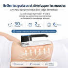 Appareil amincissant EMS NEO, une seule poignée, design de bureau pour un usage domestique