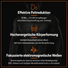 EMS NEO Körperformungsgerät – Professionelles RF & EMS Body Sculpting Gerät mit Zwei Griffen für Bauch, Taille, Arme und Beine – Muskelaufbau & Fettabbau für Zuhause und Studio