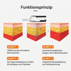 EMS NEO Körperformungsgerät – Professionelles RF & EMS Body Sculpting Gerät mit Zwei Griffen für Bauch, Taille, Arme und Beine – Muskelaufbau & Fettabbau für Zuhause und Studio