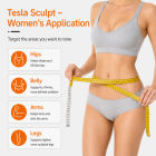EMS NEO Körperformungsgerät – Professionelles RF & EMS Body Sculpting Gerät mit Zwei Griffen für Bauch, Taille, Arme und Beine – Muskelaufbau & Fettabbau für Zuhause und Studio