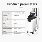 NEO EMS Body Sculpting Slim Machine, High Pulse & Radiofrequency, 4 Handles, for Fat Reducing and Muscle Building, FDA Certified
