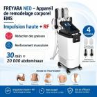 Appareil de modelage corporel NEO EMS, impulsions élevées et radiofréquence, 4 poignées, pour la réduction de la graisse et le développement musculaire, certifié FDA