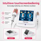 Inner Ball Roller Massageapparaat met 2 Handstukken – Compressie- en Microvibratietherapie met Rood & Blauw LED-licht voor Lichaamscontouring, Lymfedrainage, Cellulitevermindering, Spierontspanning en Huidversteviging