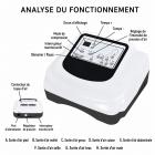 FREYARA Appareil de pressothérapie professionnel corps entier par compression d’air – drainage lymphatique, réduction des gonflements et récupération musculaire