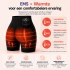 FREYARA EMS-BodyFirming J12 EMS & TENS Dual-Pulse Body Sculpting Shorts met 8 Modi en Warmtetherapie – voor Zichtbare Lifting, Huidversteviging en Versterking van de Core – Maat XL