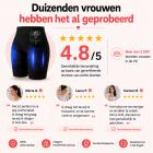 FREYARA EMS-BodyFirming J12 EMS & TENS Dual-Pulse Body Sculpting Shorts met 8 Modi en Warmtetherapie – voor Zichtbare Lifting, Huidversteviging en Versterking van de Core – Maat XL