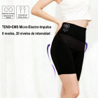 FREYARA EMS-BodyFirming J12, pantalones cortos moldeadores EMS y TENS de doble pulso, 8 niveles de intensidad y calor para un efecto visiblemente reafirmante, tonificante y fortalecedor en el núcleo.