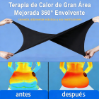 FREYARA EMS-BodyFirming J12, pantalones cortos moldeadores EMS y TENS de doble pulso, 8 niveles de intensidad y calor para un efecto visiblemente reafirmante, tonificante y fortalecedor en el núcleo.