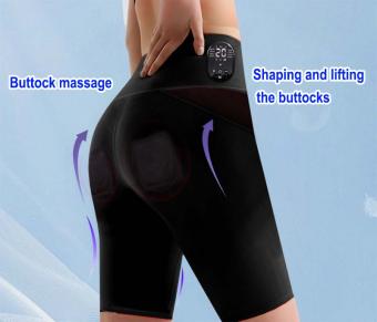 FREYARA EMS-BodyFirming J12 – EMS & TENS Dual-Puls Shorts mit 8 Modi & Wärmefunktion für sichtbares Lifting, Straffung und Core-Stärkung
