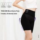 FREYARA EMS-BodyFirming J12 – EMS & TENS Dual-Puls Shorts mit 8 Modi & Wärmefunktion für sichtbares Lifting, Straffung und Core-Stärkung