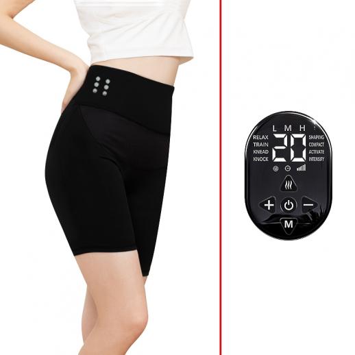 FREYARA EMS-BodyFirming J12 – EMS & TENS Dual-Puls Shorts mit 8 Modi & Wärmefunktion für sichtbares Lifting, Straffung und Core-Stärkung