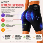 EMS-BodyFirming J12 – Short de sculpture combinant EMS & TENS, 8 modes avec chaleur, effet liftant, raffermissant et renforcement de la sangle abdominale