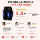 EMS-BodyFirming J12 – Short de sculpture combinant EMS & TENS, 8 modes avec chaleur, effet liftant, raffermissant et renforcement de la sangle abdominale
