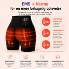 FREYARA EMS-BodyFirming J12, EMS & TENS Dual-Pulse Sculpting Shorts, 8 tilstande & varme for synligt løft, opstramning & styrkelse af kernemuskulaturen