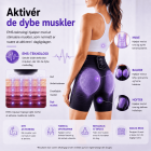 FREYARA EMS-BodyFirming J12, EMS & TENS Dual-Pulse Sculpting Shorts, 8 tilstande & varme for synligt løft, opstramning & styrkelse af kernemuskulaturen