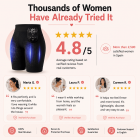 FREYARA EMS-BodyFirming J12, EMS & TENS Dual-Pulse Sculpting Shorts,8 Modes & Heat for Visible Lifting, Firming & Strengthen Core