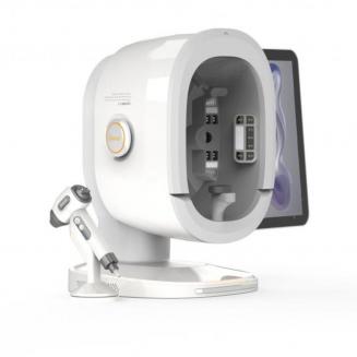 K33 KI Hautanalysegerät – 8 Spektralmodi, 180° 3-Kamera Gesichtsscanner, 15.6" Display, 30+ Hautparameter, für alle Hauttypen, inkl. 50x Kopfhaut Mikroskop