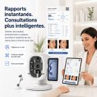 K33 Analyseur de Peau IA Professionnel – 8 Spectres d’Imagerie | Système 3 Caméras 180° | Écran 15,6” | 30+ Indicateurs Avancés | Algorithmes Multi-Types de Peau | Microscope 50X Cuir Chevelu