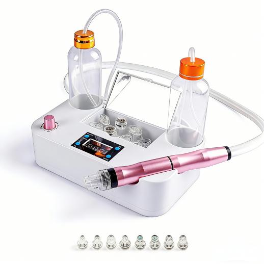 HOBA - FacialClean 1.0 Plus,Deep Cleaning Vacuum Blackhead Remover Device Spray Water Injection Hydro Jet 8 Head Oxygen Small Bubbles Beauty Machine