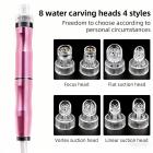 HOBA - FacialClean 1.0 Plus,Deep Cleaning Vacuum Blackhead Remover Device Spray Water Injection Hydro Jet 8 Head Oxygen Small Bubbles Beauty Machine