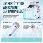 Professionelle 6in1 Hydro Aqua Peeling Gerät, Mikrodermabrasion, BIO Gesichtsstraffung, Hydratisierung & Hydro Sauerstoff Jet für Fortgeschrittene Hautpflege & Anti-Aging Behandlung