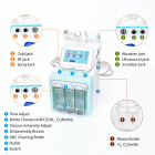 Appareil de peeling hydro aqua 10 en 1, Machine De L'Oxygène Hydrafacial Beauté, BIO Face Lift, Hydratant, Hydro Oxygen Jet Équipement, Eau Oxygène Hydrafacial Machine