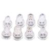 Mini Small Bubbles Beauty Machine Crystal Head Original Replacement Head, A Set of 8, 4 Types of Crystal Heads