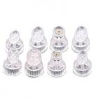 Mini Small Bubbles Beauty Machine Crystal Head Original Replacement Head, A Set of 8, 4 Types of Crystal Heads