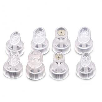 Mini Small Bubbles Beauty Machine Crystal Head Original Replacement Head, A Set of 8, 4 Types of Crystal Heads Mini Small Bubbles Beauty Machine Crystal Head Original Replacement Head, A Set of 8, 4 Types of Crystal Heads