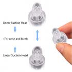 Mini Small Bubbles Beauty Machine Crystal Head Original Replacement Head, A Set of 8, 4 Types of Crystal Heads