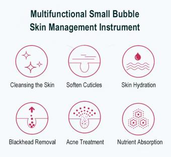 HOBA - FacialClean 8in1, Hydrating Facial Pore Cleaner Small bubble skin comprehensive management beauty instrument,Blackhead Removal & Serum Infusion,Professional Spa Results at Home  HOBA - FacialClean 8in1, Hydrating Facial Pore Cleaner Small bubble skin comprehensive management beauty instrument,Blackhead Removal & Serum Infusion,Professional Spa Results at Home