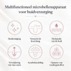 HOBA - FacialClean 4-in-1 Hydraterend Gezichts- en Poriënreinigingsapparaat met Kleine Bubbels – Uitgebreid Huidmanagement, Mee-eterverwijdering en Seruminfusie voor Professionele Sparesultaten Thuis