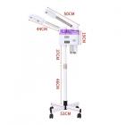 FREYARA Professional Dual Arm Hot & Cold Facial Steamer for Home Spa, Deep Pore Cleansing, Pore Tightening, Refines Skin, Glowing Skin and Replenish Skin Moisture