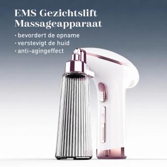 FREYARA 3-in-1 Anti-Aging Nano-Spray Gezichtsapparaat met MIFR-Microstroom en Blauw LED-Licht – voor Diepe Infusie, Gezichtslifting, Acne, Kaaklijncontouring, Hydratatie en Verzachting