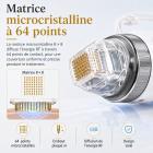 Appareil professionnel de microneedling RF à l'or pour le visage et le corps avec marteau de glace pour resserrer les pores, combler les cicatrices d'acné, lifter la peau relâchée, estomper les rides, réguler l'excès de sébum et réduire les points noirs.