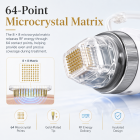 FREYARA Professional Face and Body Gold RF Microneedling Device with Ice Hammer for Shrink Pores, Fill Acne Scars, Lift Sagging Skin, Erase Wrinkles, Stop Oily Skin and Reduce Blackheads