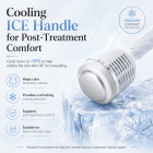 FREYARA Professional Face and Body Gold RF Microneedling Device with Ice Hammer for Shrink Pores, Fill Acne Scars, Lift Sagging Skin, Erase Wrinkles, Stop Oily Skin and Reduce Blackheads