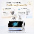 Professionelles Gold RF Microneedling Gerät für Gesicht & Körper mit Ice Hammer zur Porenverfeinerung, Reduzierung von Aknenarben, Hautstraffung, Faltenreduktion, Regulierung fettiger Haut und Minimierung von Mitessern
